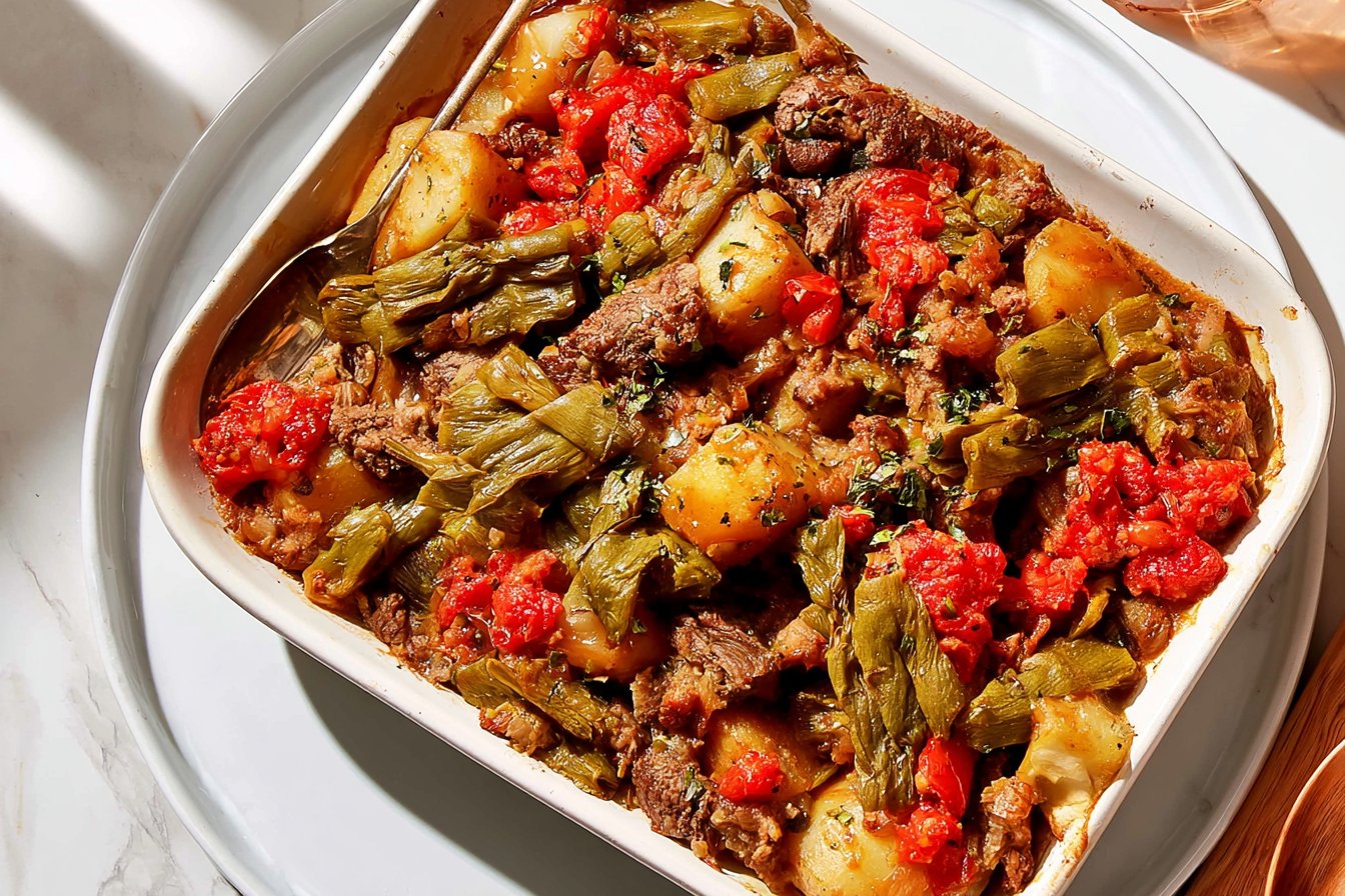Beef and Potato Casserole