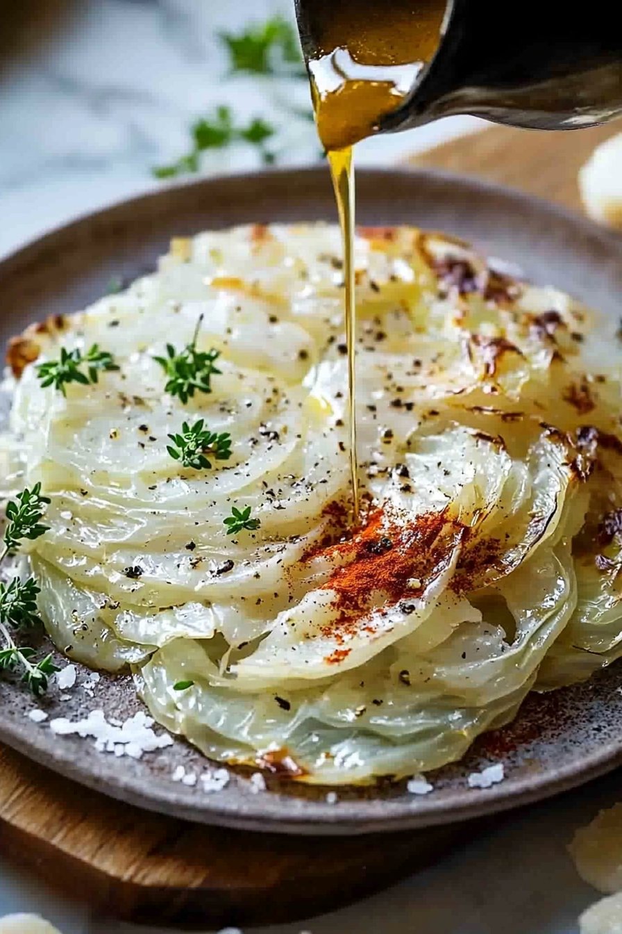 Baked White Cabbage