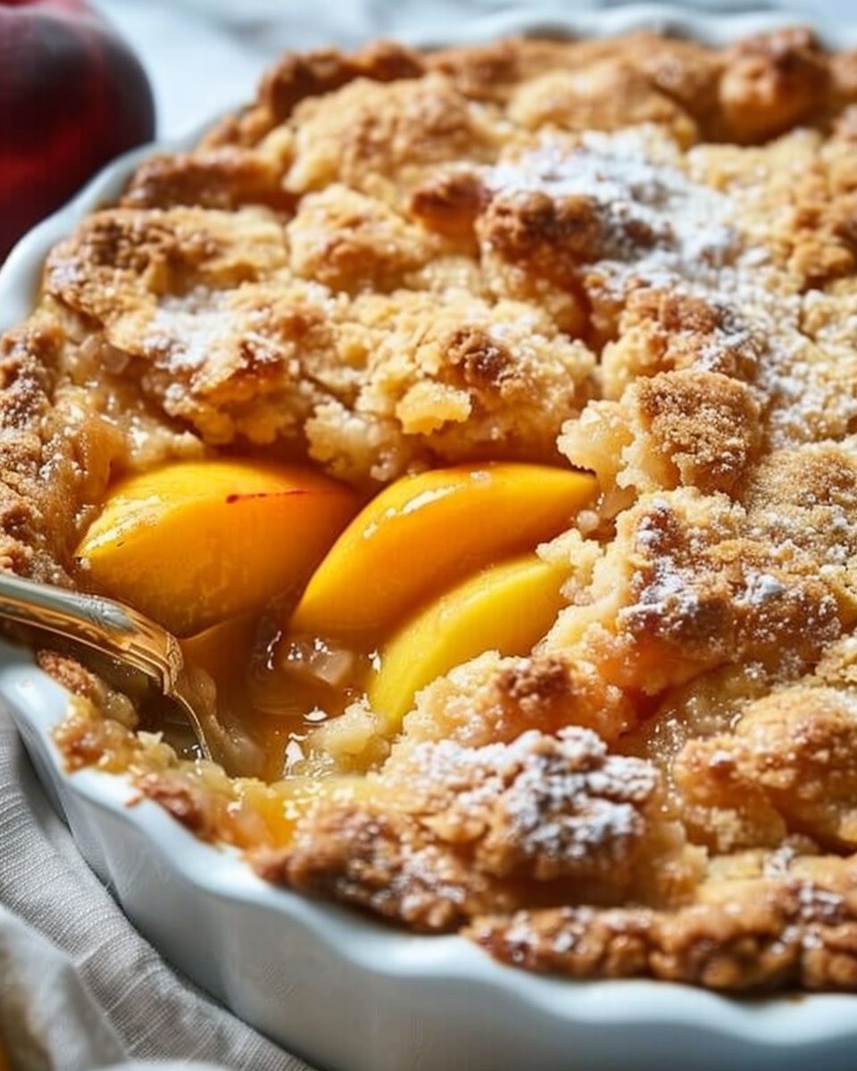 Classic Southern Peach Cobbler