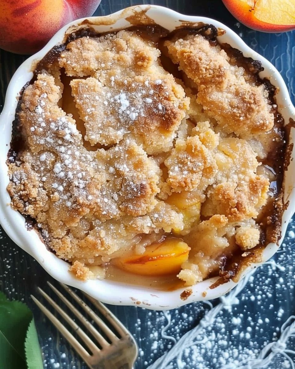 SOUTHERN PEACH COBBLER
