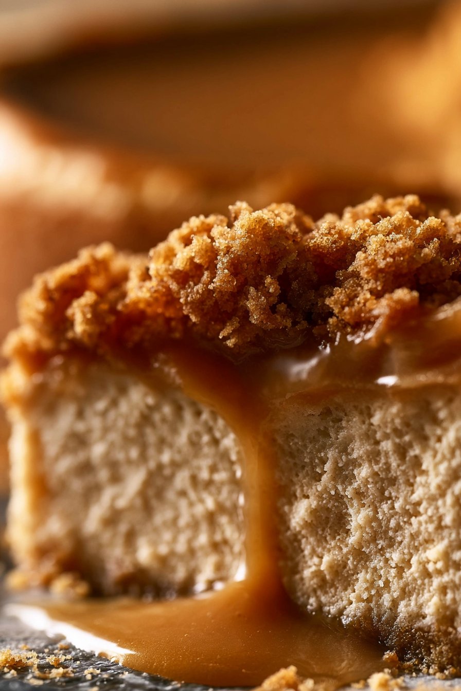 Autumn Apple Cider Cheesecake