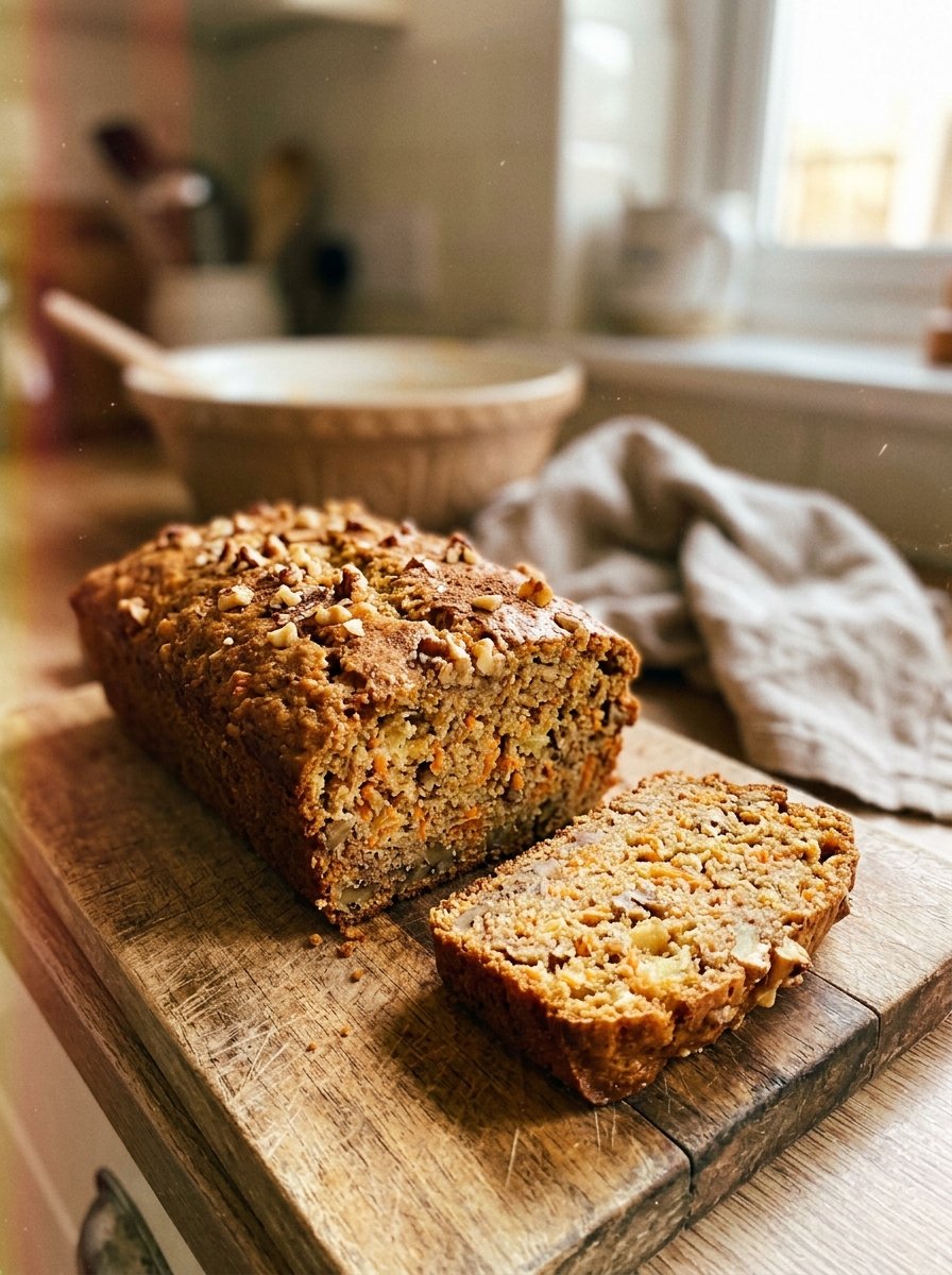 Carrot Pineapple Banana Bread