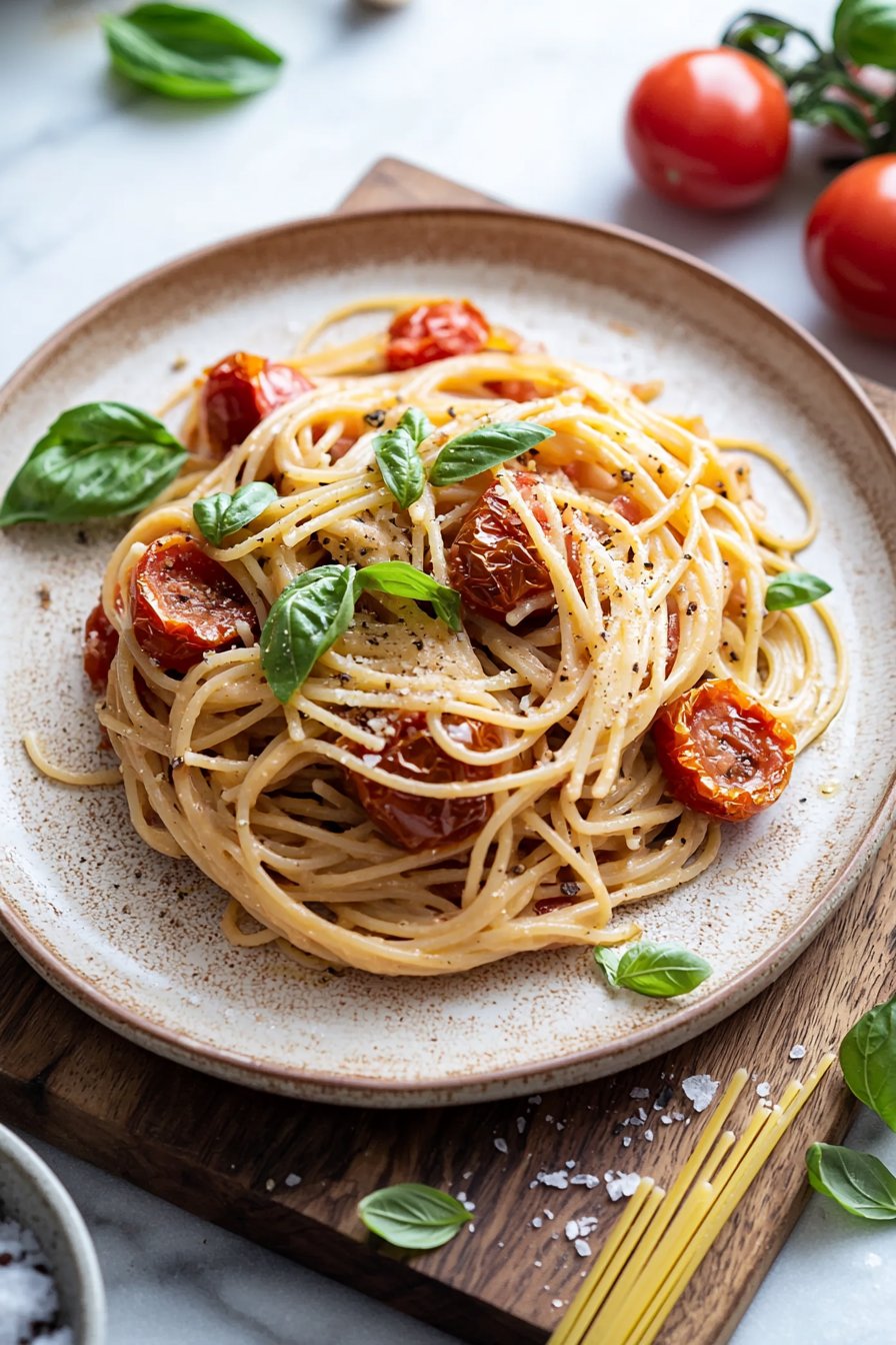 Geröstete Tomatensauce für Pasta