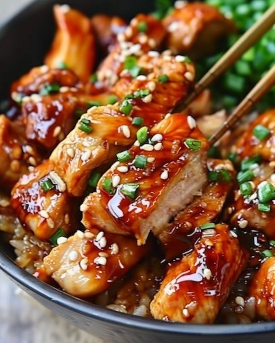 Teriyaki Chicken Rice Bowl