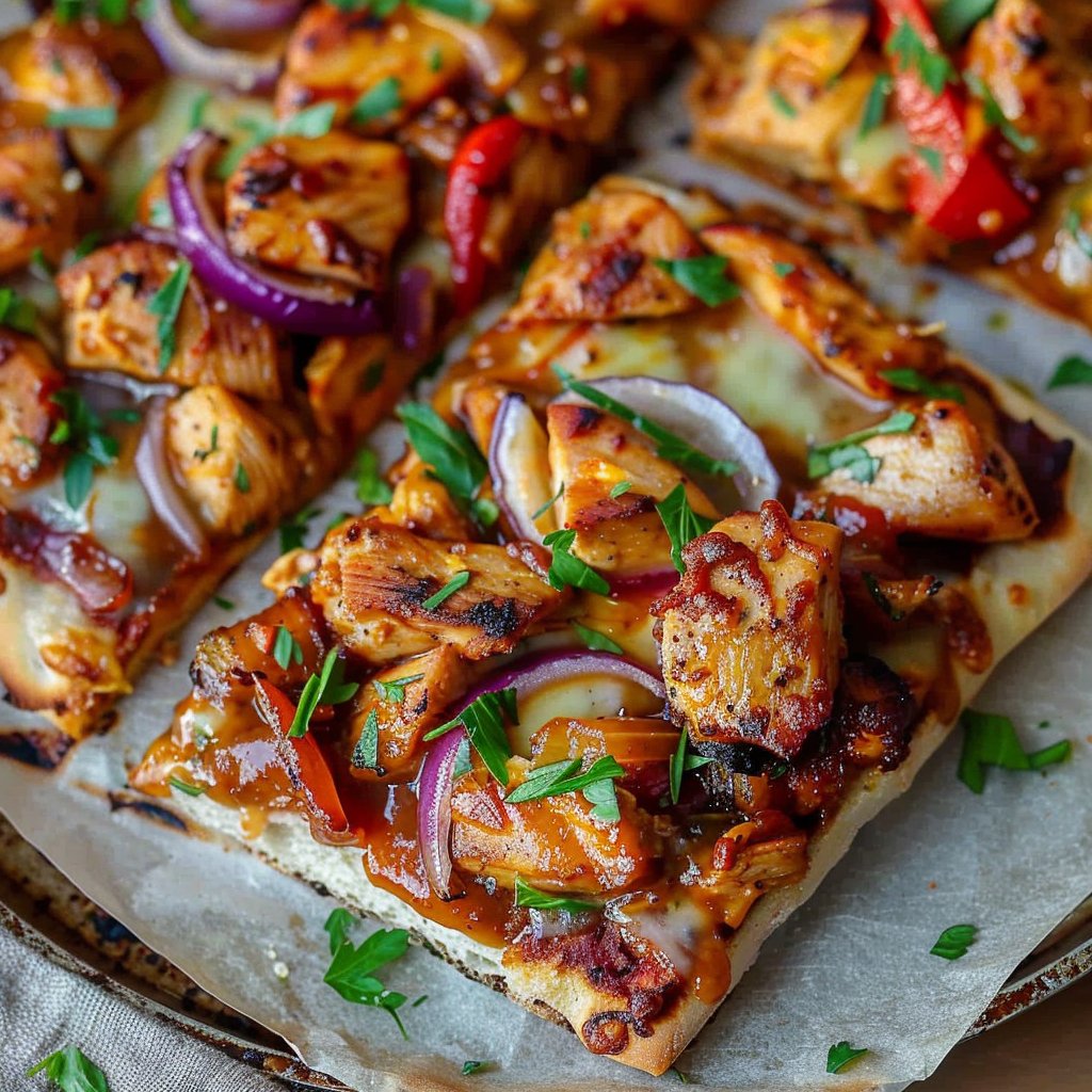 BBQ Chicken Flatbread