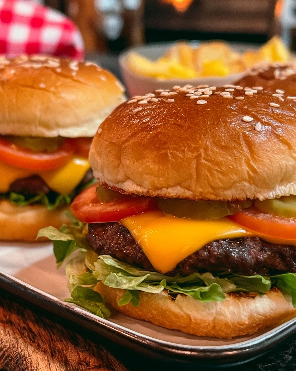 Best Damn Air Fryer Burgers