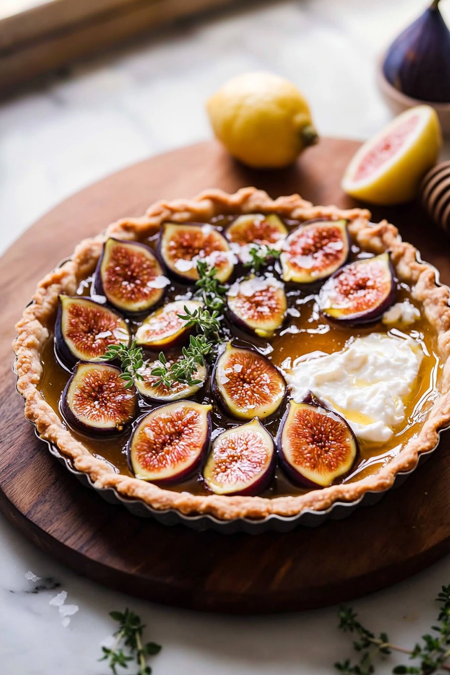 Honey Fig Tart