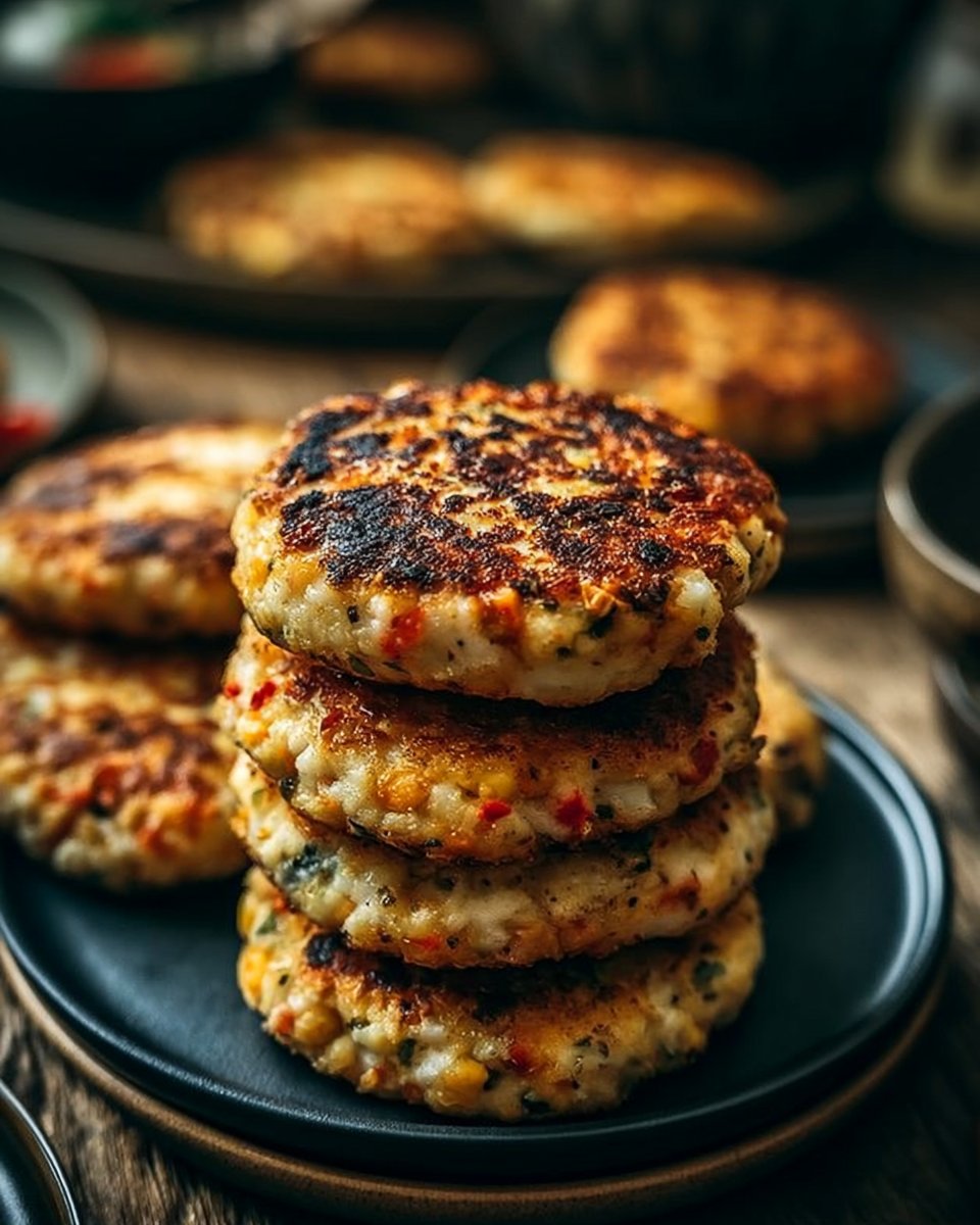 Proteinreiche Low-Carb-Hüttenkäsetaler