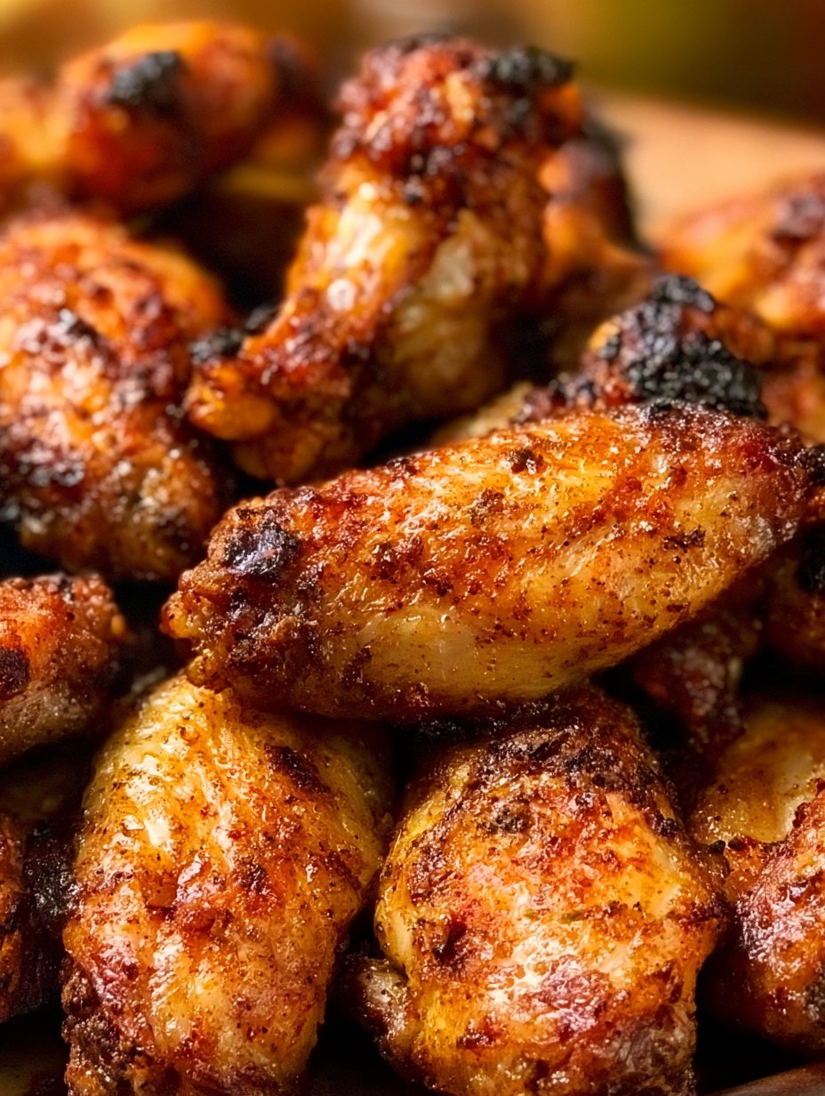 Alitas de Pollo Crujientes al Horno