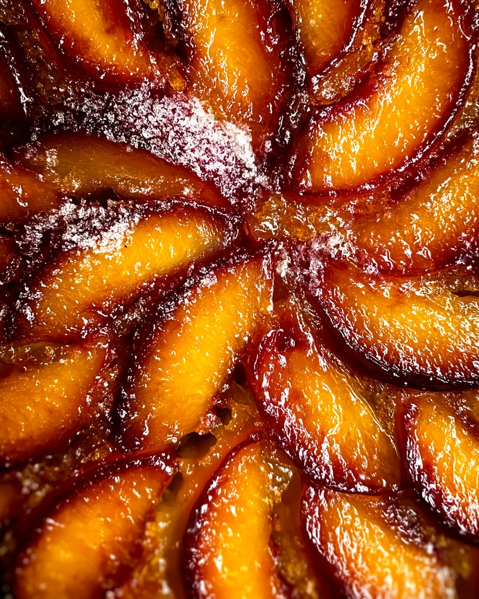 Peach Upside-Down Cake