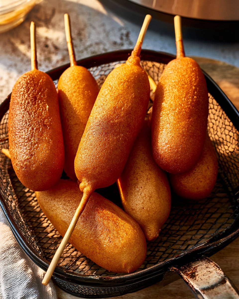 Air Fryer Corn Dogs