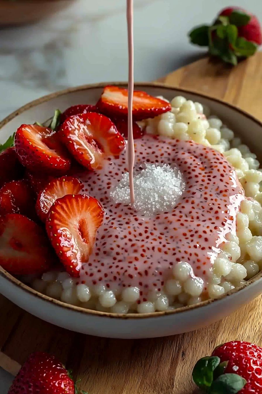 Erdbeer Sago
