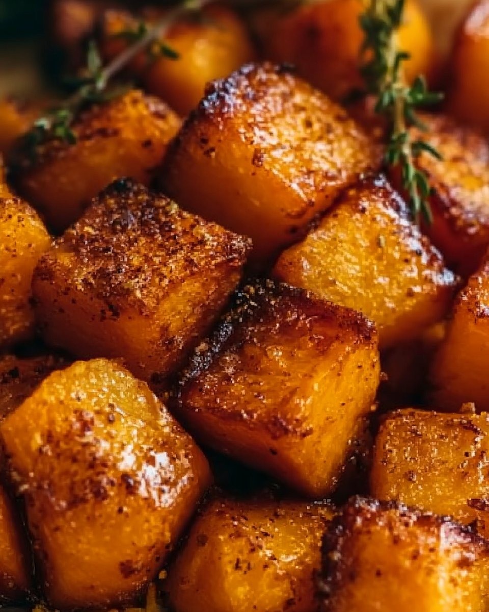 Brown Sugar Roasted Butternut Squash for Cozy Fall Dining