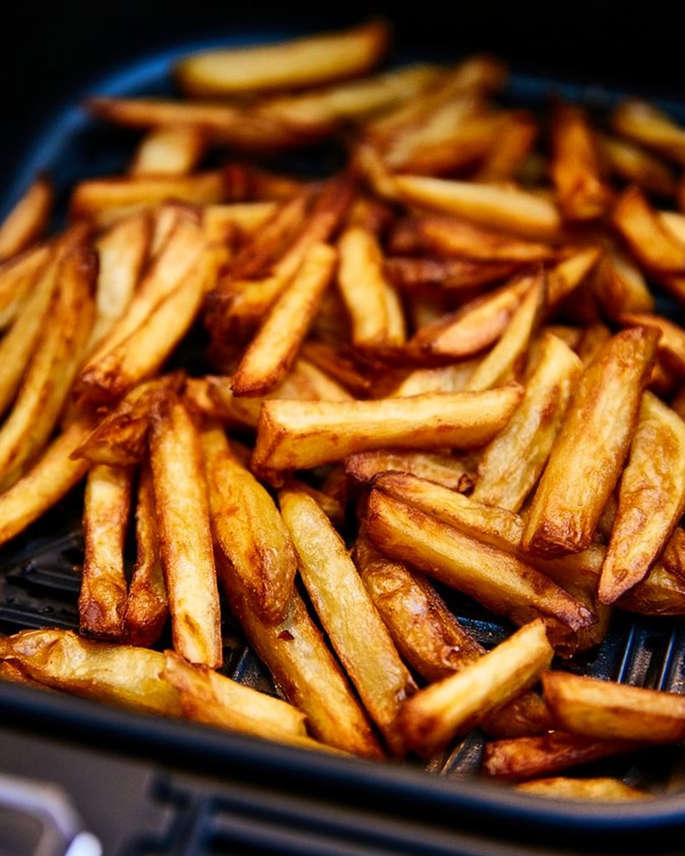Kartoffel-Pommes aus der Heißluftfritteuse