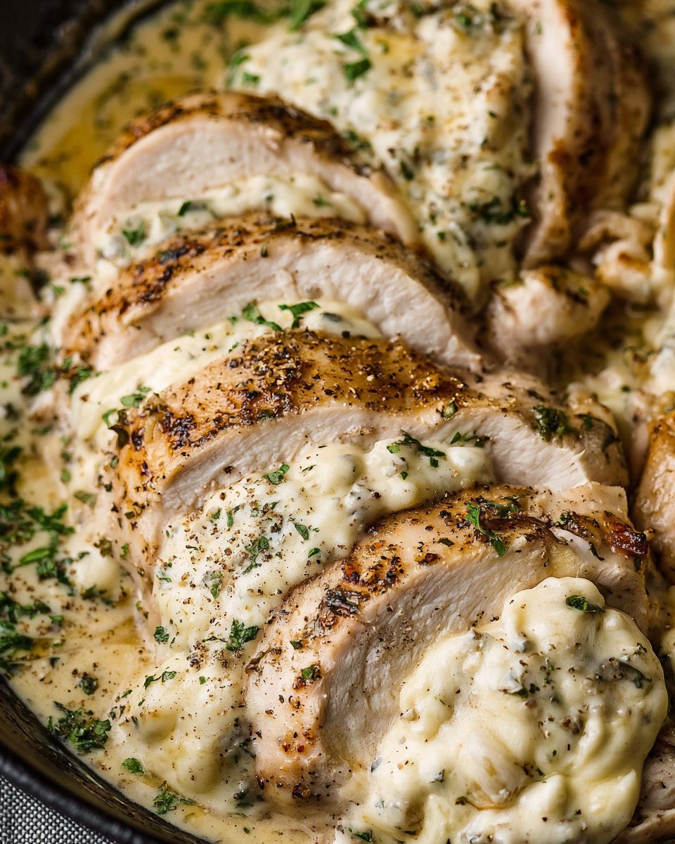 Mozzarella Stuffed Chicken Breast