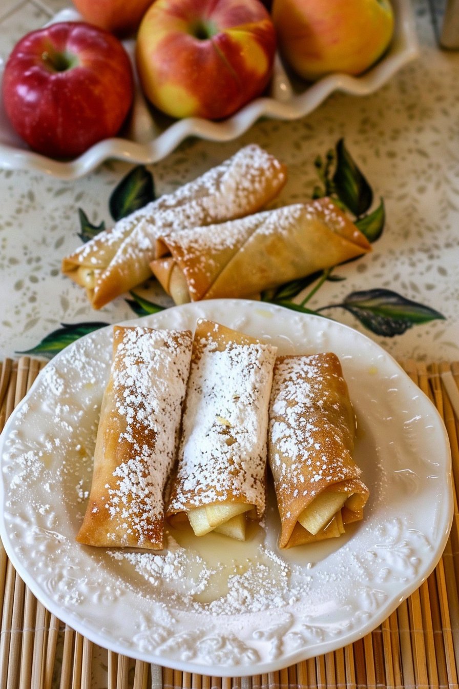 Apple Pie Egg Rolls
