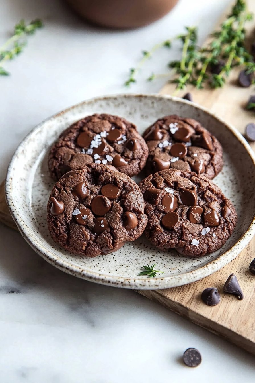 Double Chocolate Chip Cookies