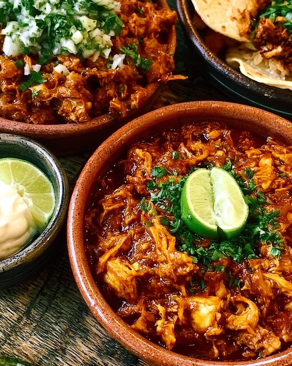Mexican Chicken Dinner Recipes: Tinga Thighs, Machaca, Chipotle Sauce