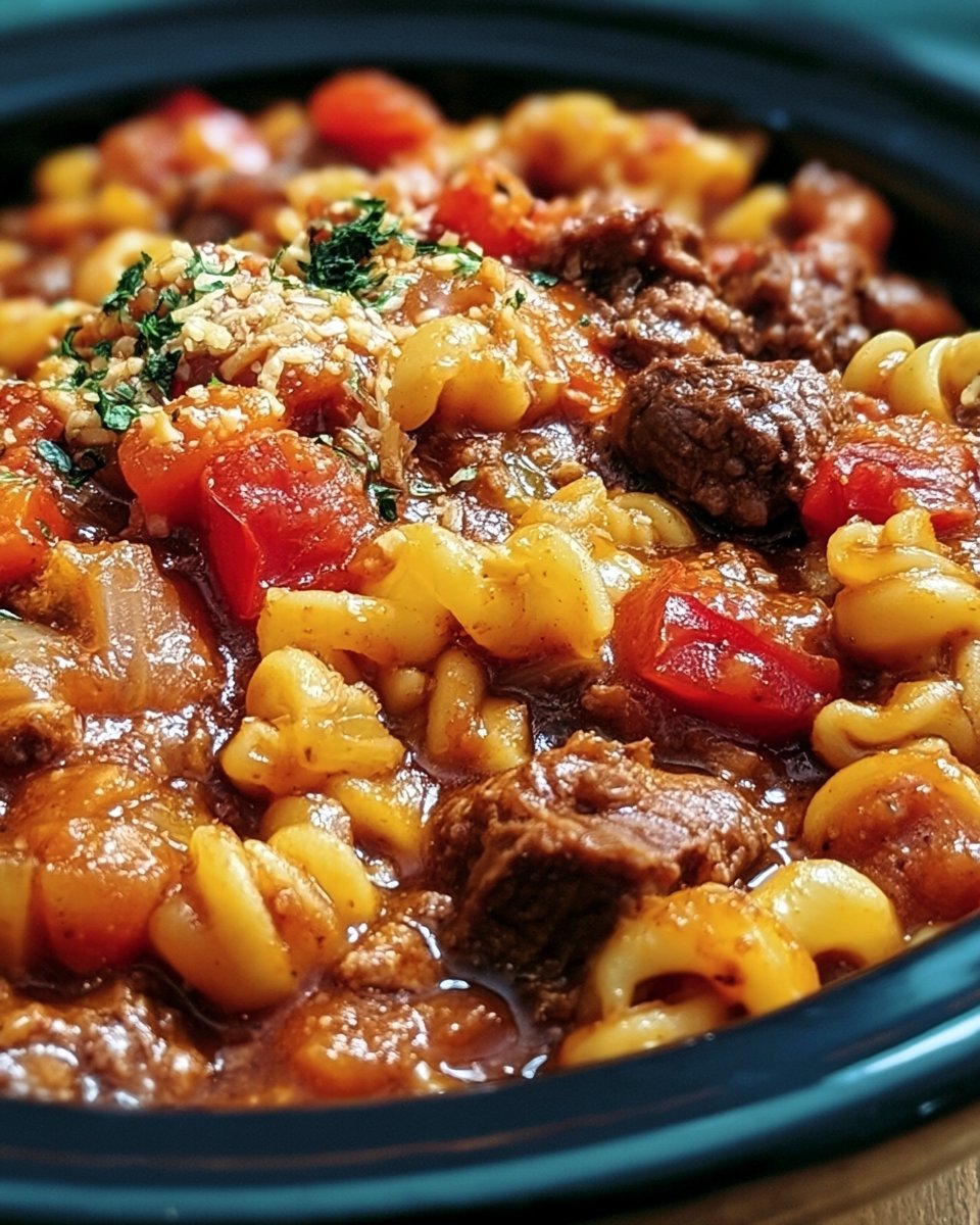 Crock Pot Goulash Recipe
