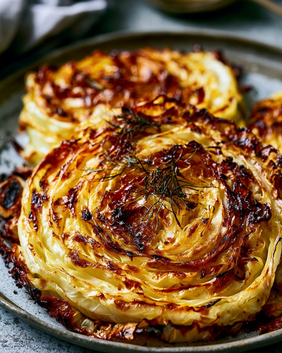Roasted Cabbage Steaks