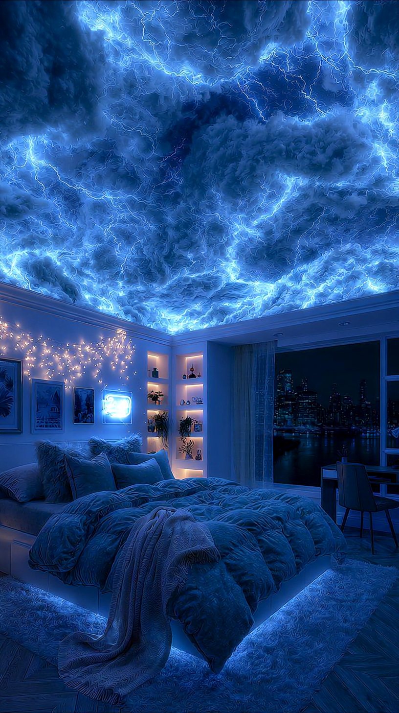 Sleeping Beneath Blue Clouds
