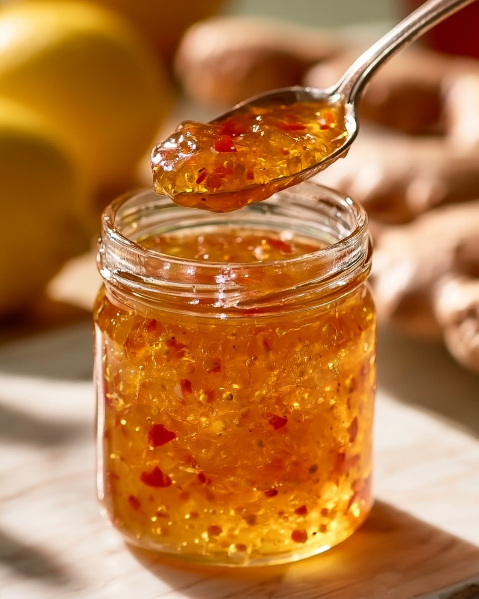 Lemon–Ginger Chili Sunshine Jam