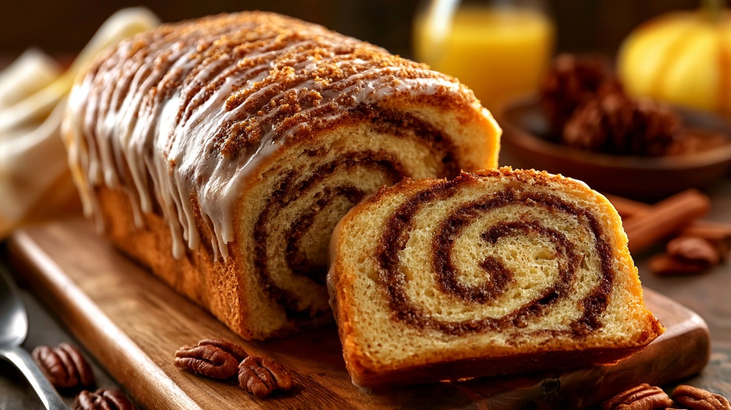 Moist Cinnamon Swirl Loaf