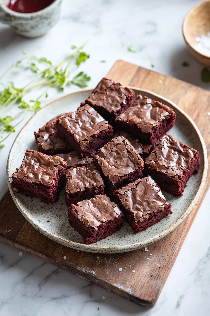 Red Velvet Brownies