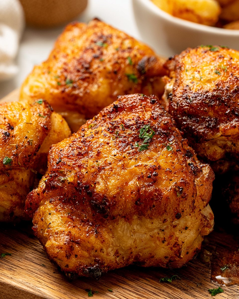 AIR FRYER CHICKEN THIGHS
