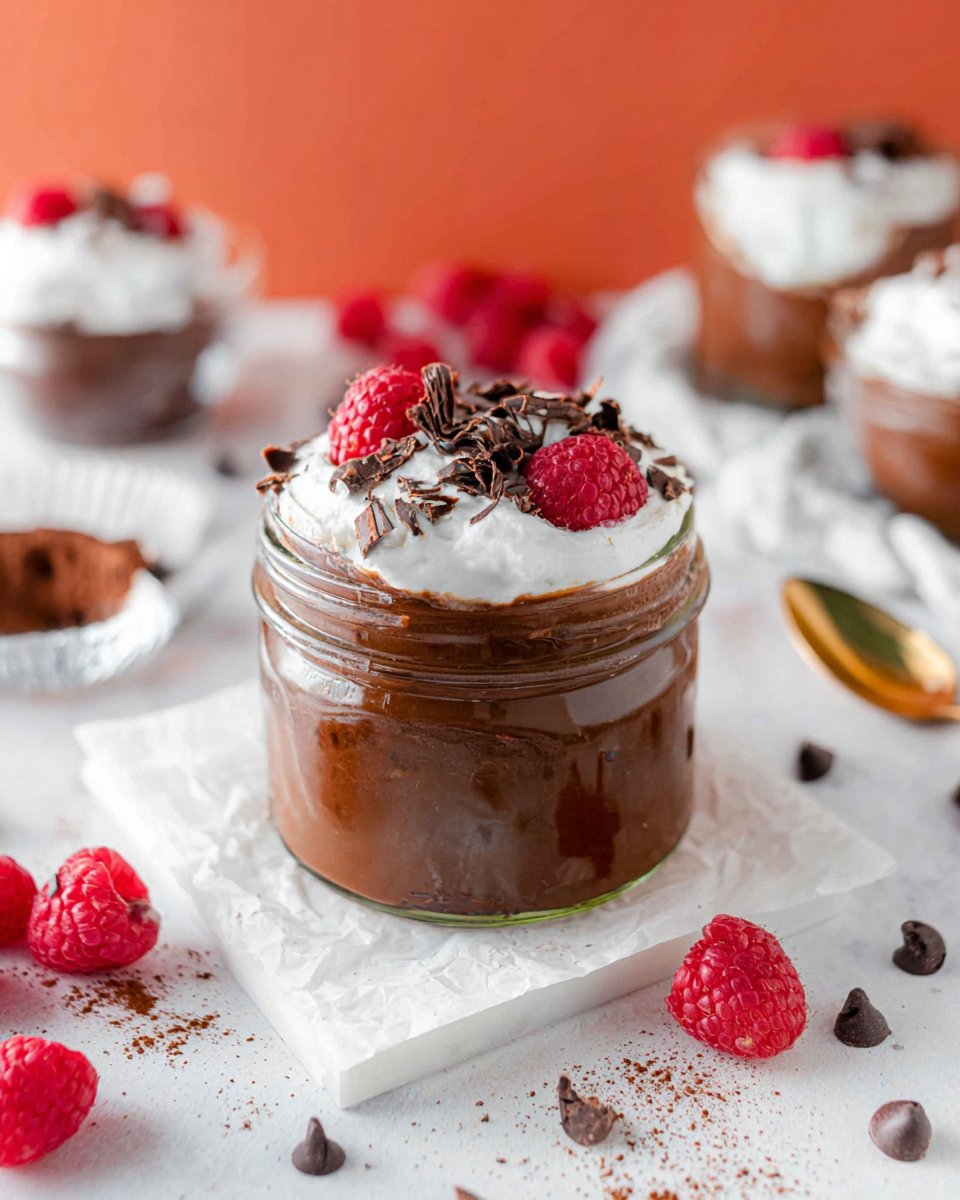 Quick Chocolate Avocado Pudding