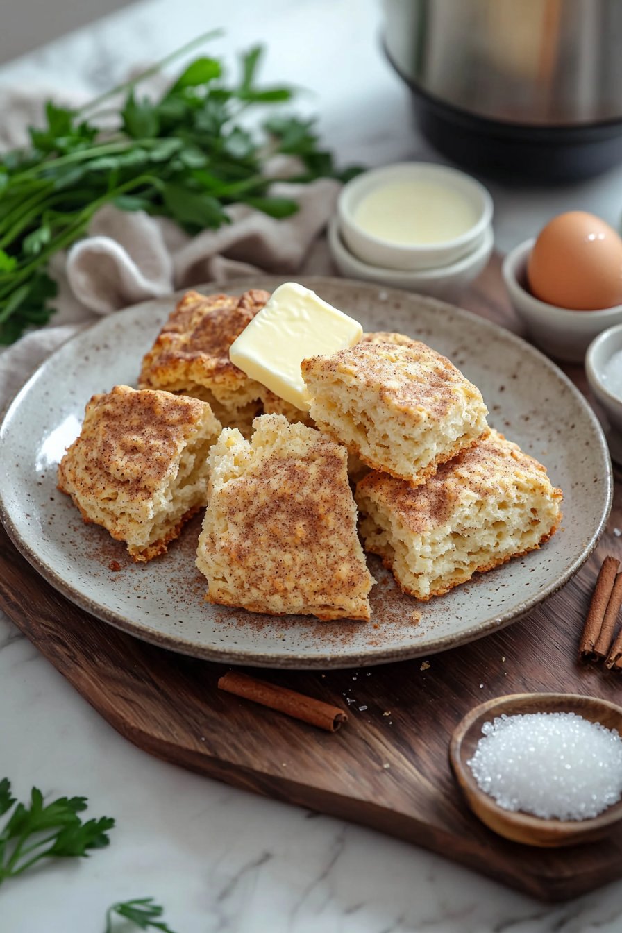 Warme Zimt-Scones