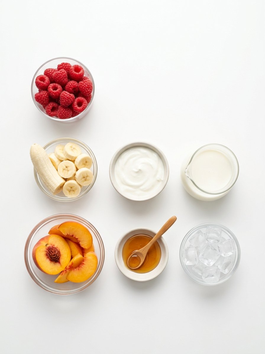 Raspberry Peach Smoothie