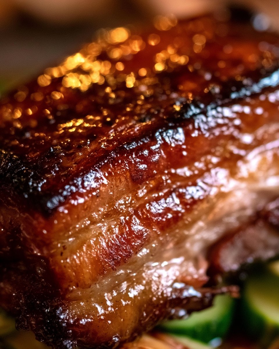 Knuspriger Schweinebauch aus der Heißluftfritteuse