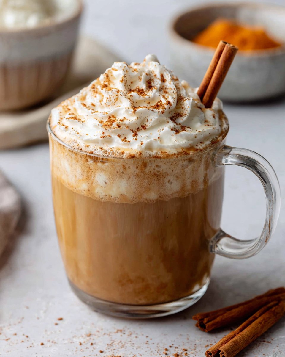 Homemade Pumpkin Spice Latte