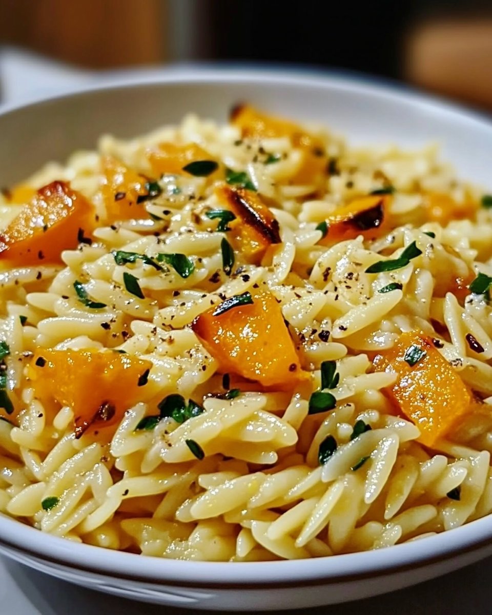Butternut Squash Orzo