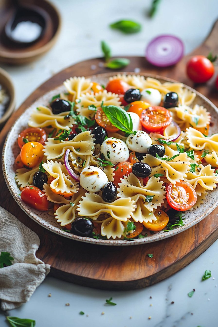 Italian Bow Tie Pasta Salad