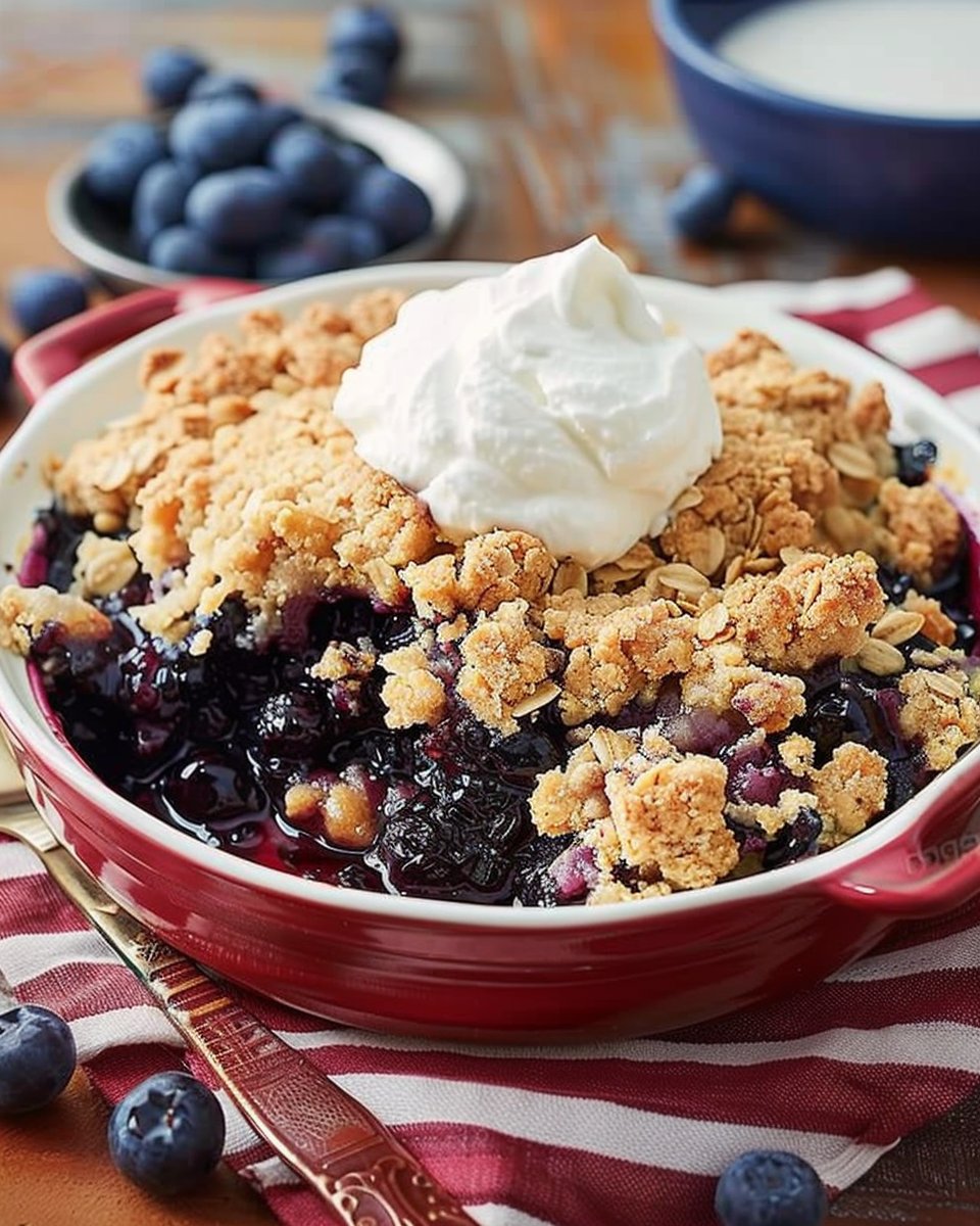 Blueberry Crisp