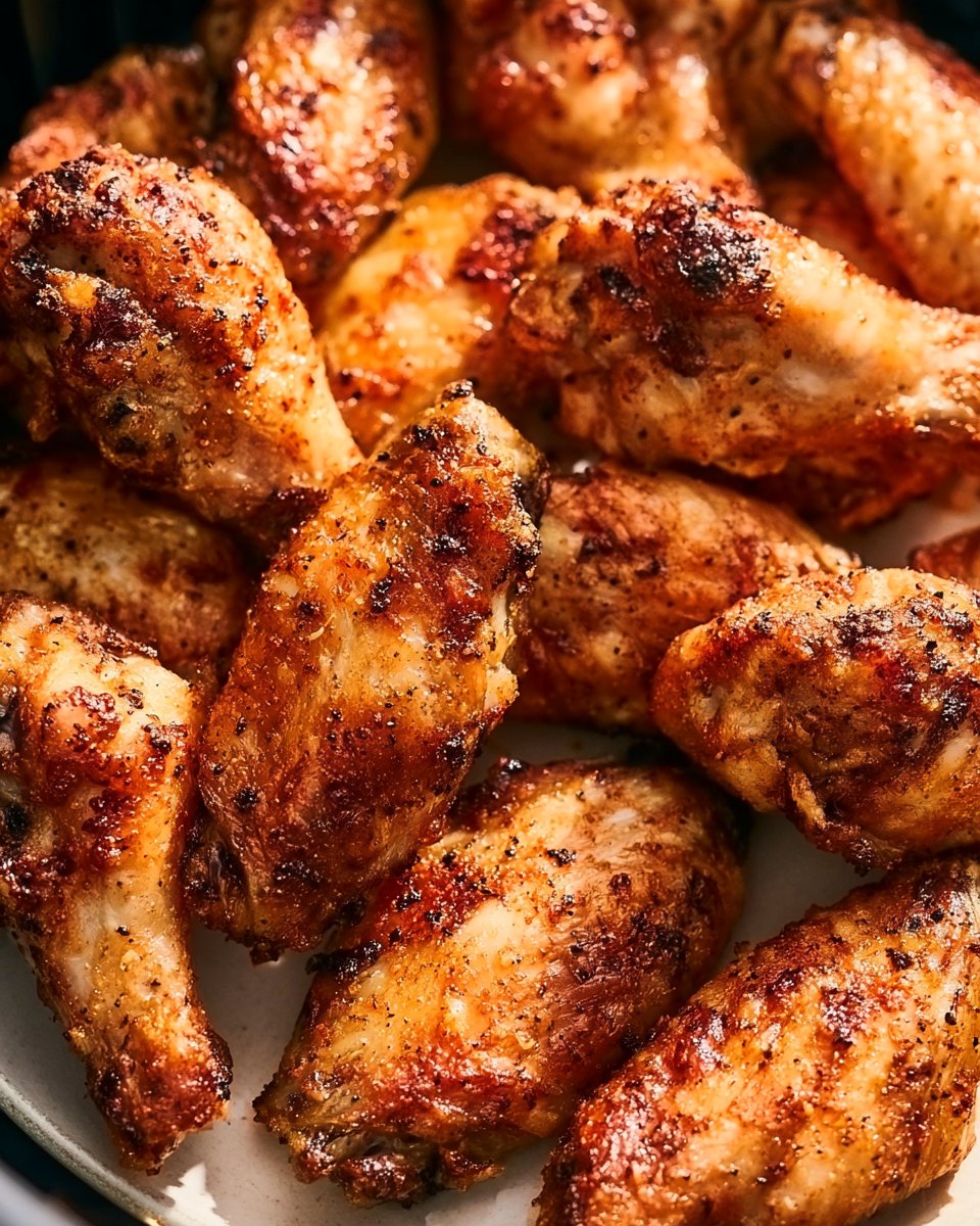 Crispy Air Fryer Chicken Wings | Best Air Fryer Chicken Wings Recipe, Air Fryer Food