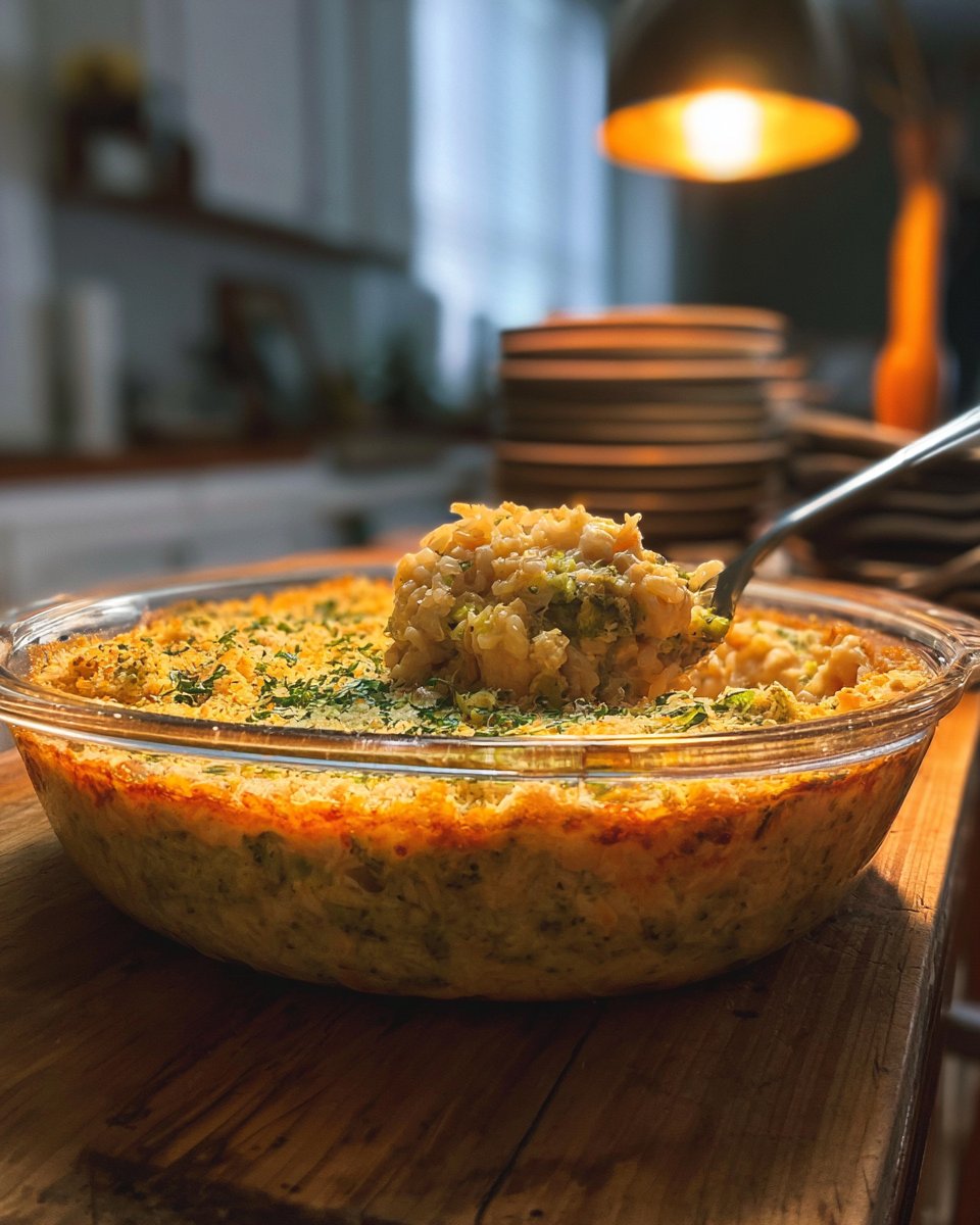 Chicken Broccoli Rice Casserole