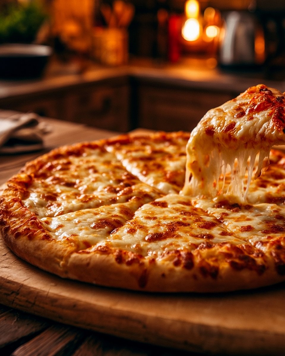 Double Cheese Pizza Recipe
