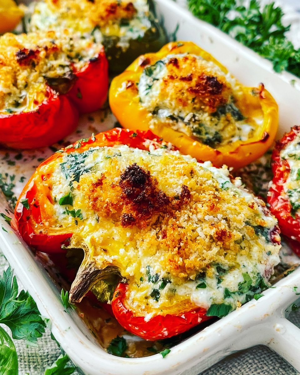 Ricotta Stuffed Peppers