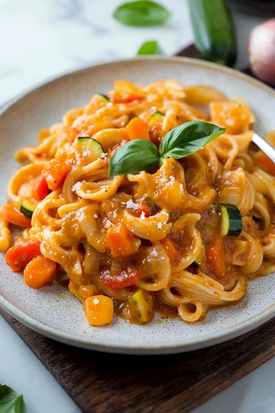 Easy Vegetable Pasta Sauce