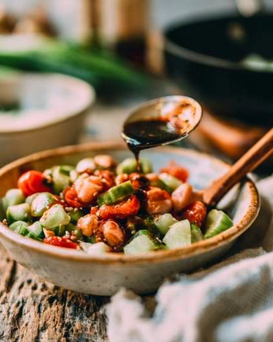 California Roll Cucumber Salad