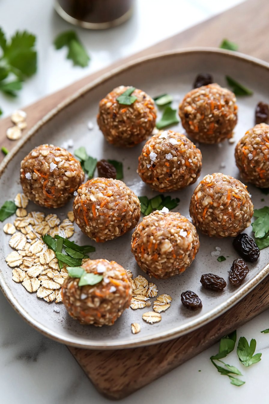 Carrot Cake Energy Balls