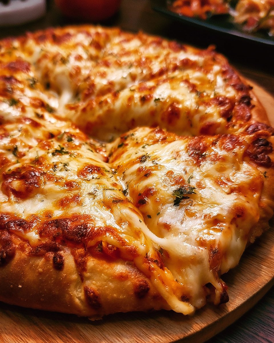 Double Cheese Pizza Recipe