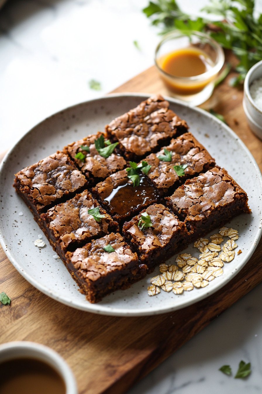Vegan Pumpkin Maple Blondies