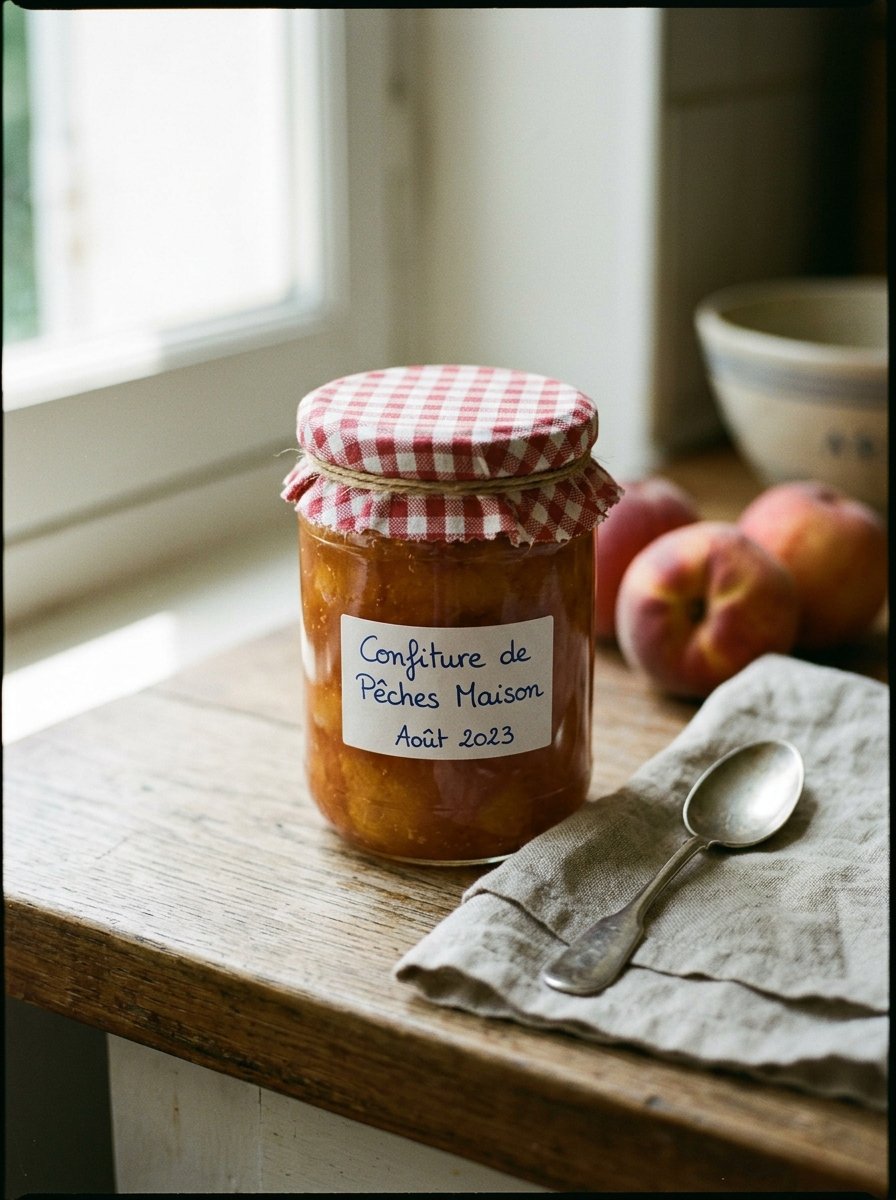 French Peach Jam