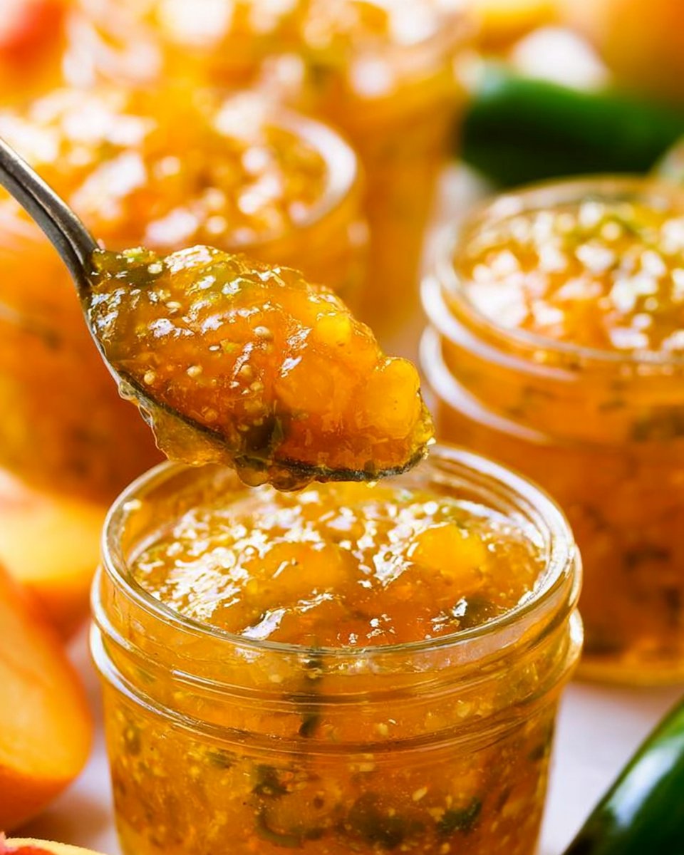 Peach Jalapeno Jam