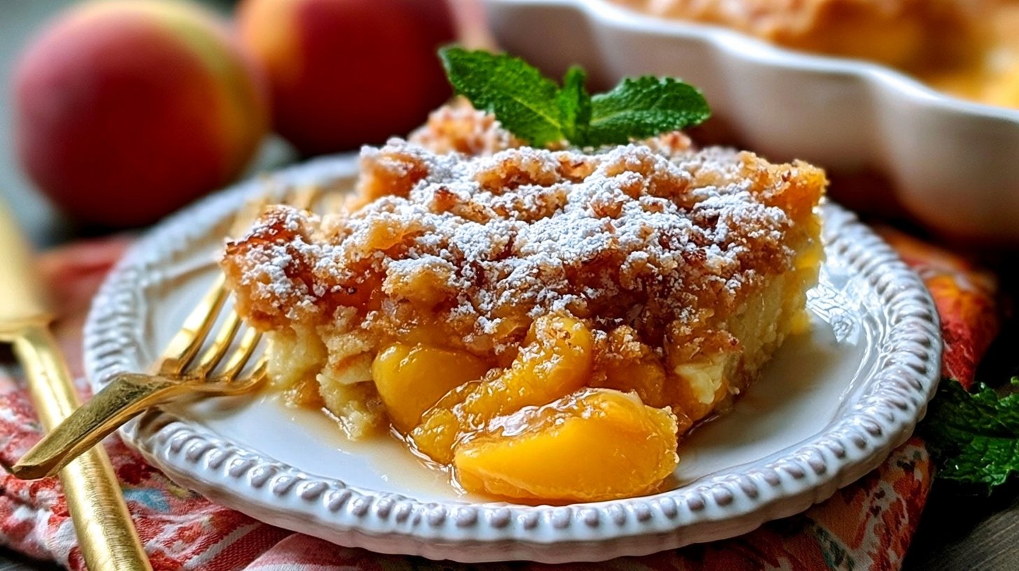 Southern Peach Cobbler