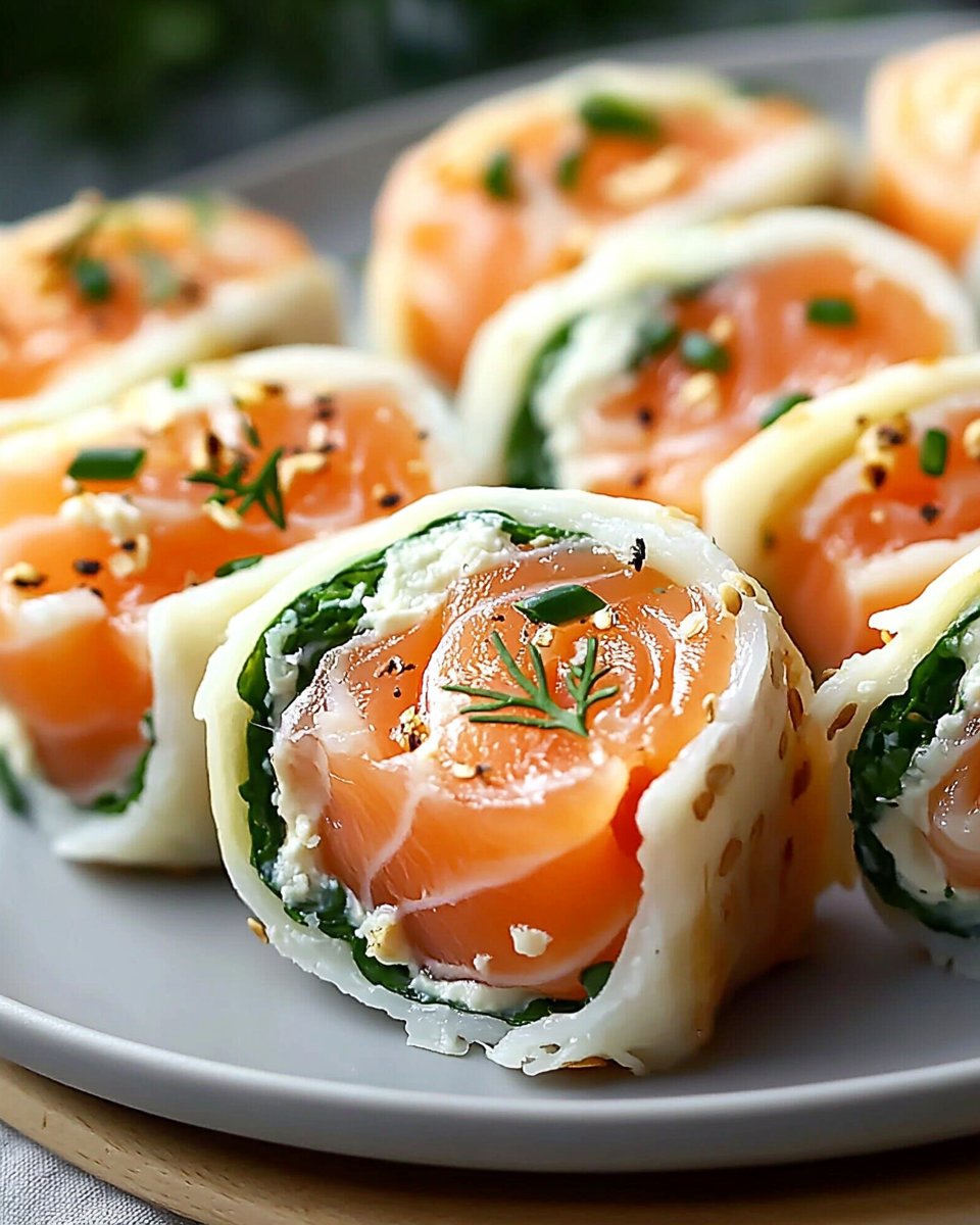 Kreative Brunch Ideen: Kleine Räucherlachs Röllchen genießen!